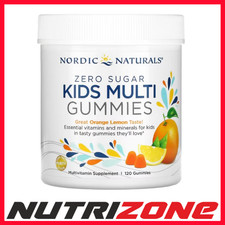 Nordic Naturals Kids Multi Zero Sugar, Orange Lemon - 120 gummies