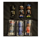 CoolCats NBA & UFC Collectible Figures Lot - Mavs, Minnesota, Philly, UFC