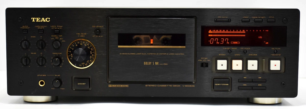 ✧完動品✧TEAC V-570 カセットデッキ DOLBY B,C HX-PRO teac