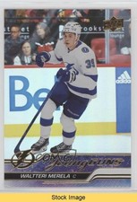 2023 Upper Deck Series 2 Young Guns Silver Foil Waltteri Merela #454 READ 1my2