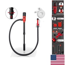Battery USB Powered Fuel Transfer Pump - 51 Auto-Stop Gas Pump for 5 Gallons