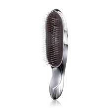 ReFa Ion Care Brush Treatment Comb Hairbrush Scalp Massage Healthy Hair Silver