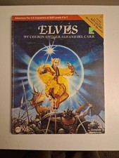 AD D Elves By Cheron Fitzgerald Adventure Levels 4-7