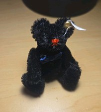 Steiff Club 2000 Mohair Plush Teddy Bear Button Tag 9cm