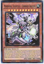 Mementoal Tecuhtlica - Combined Creation RA05-EN029 Super Rare 1st Edition