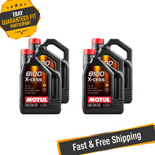 Motul 108946 8100 X-cess Motor Oil 5l - Set Of 4