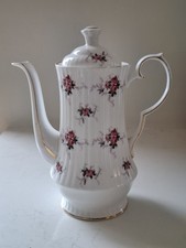 Princess House Exclusive Teapot Spode Hammersley Rose Vintage Pink England