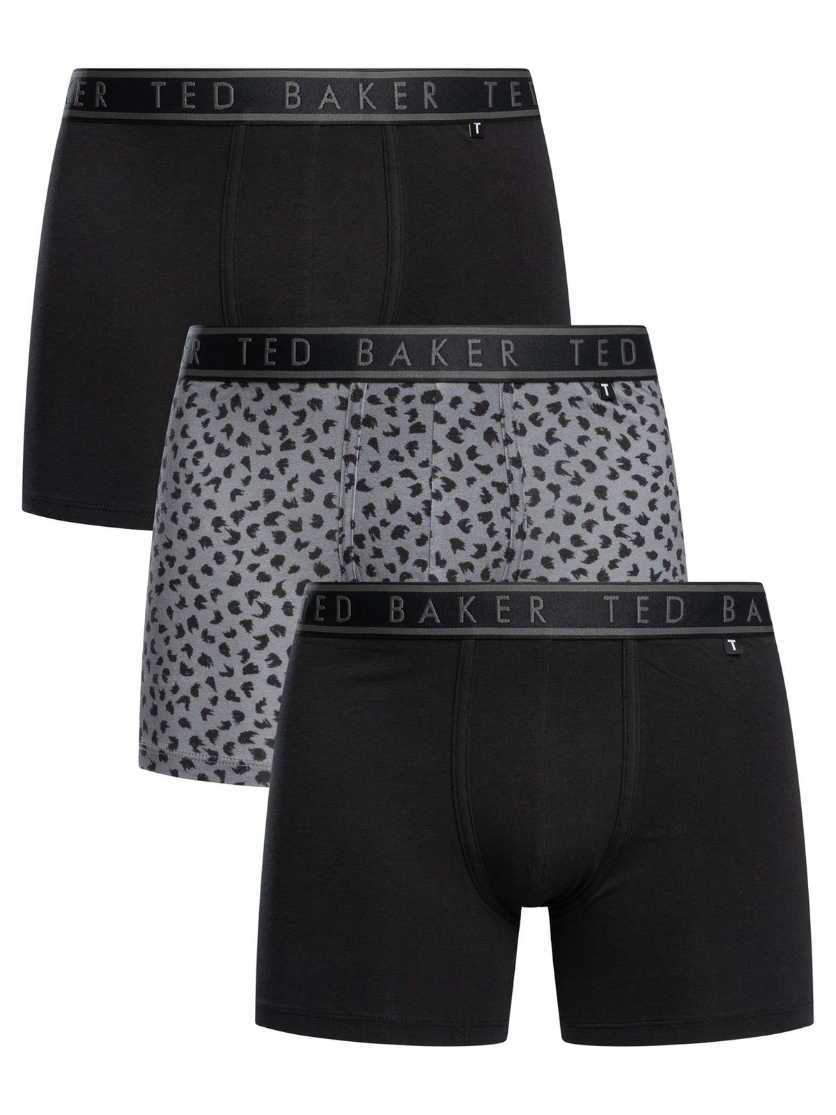 Ted Baker Men's 3 Pack Boxer Briefs, Multicoloured