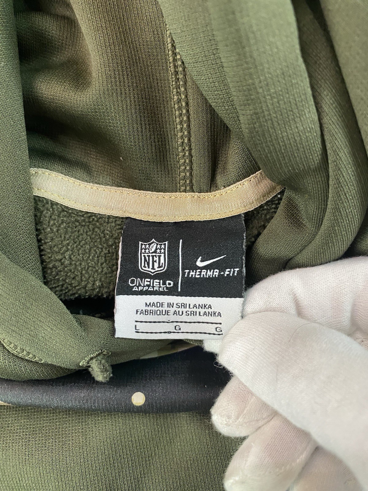 Nike Indianapolis Colts Hoodie Mens Large NFL Football Salute To Service Indy thumbnail 6