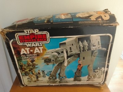 Vintage Star Wars The Empire Strike Back AT AT Boxed By Kenner 1981