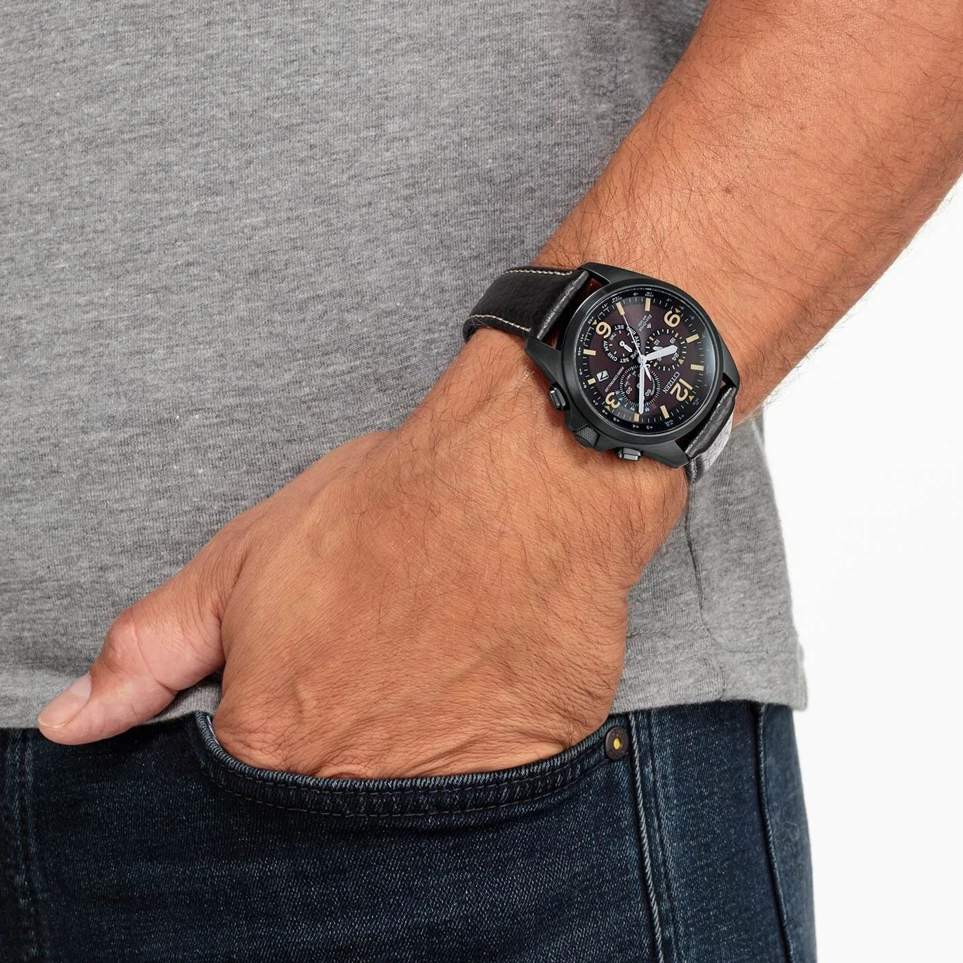 NEW Citizen PROMASTER LAND Eco-Drive Radio Controlled Men's Watch CB5925-15E image 5