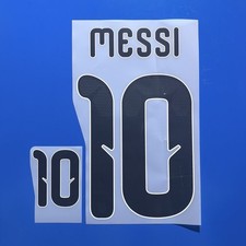 Messi 2026 Argentina player size nameset name number ID print on All Messi color