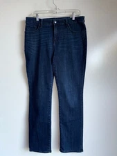CHICO'S So Slimming Girlfriend Slim Leg Jeans Size 1 = US Size 8