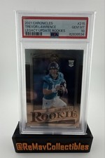 2021 Panini Chronicles - Legacy Update Rookies Trevor Lawrence #215 (RC) PSA 10
