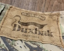 VTG Duxbak Realtree Camo Hunting Pants Men s 36x26 38TAG Quilt Lined USA Made