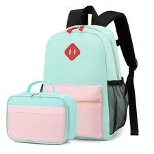 Backpack Set for Girls Boy Kids Backpack with Lunch Box for Elementary Primar...