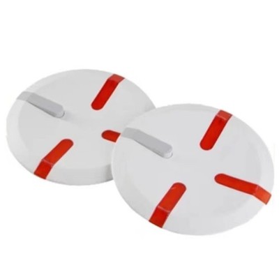 2x 7.7'' Scooter Wheel Cover Hubs for Xiaomi Ninebot MiniPro Segway White