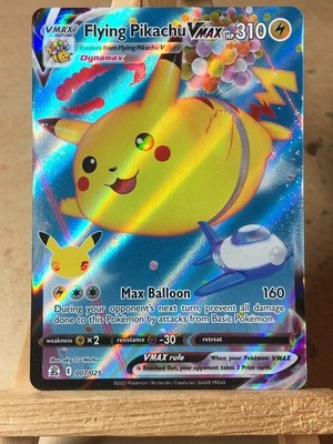 Pokémon - Flying Pikachu VMAX Celebrations CEL007 - NM EN - PKM TCG