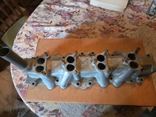 Sharp 42 Aluminum Intake For 1932-1948 Ford Flathead V8. Rare
