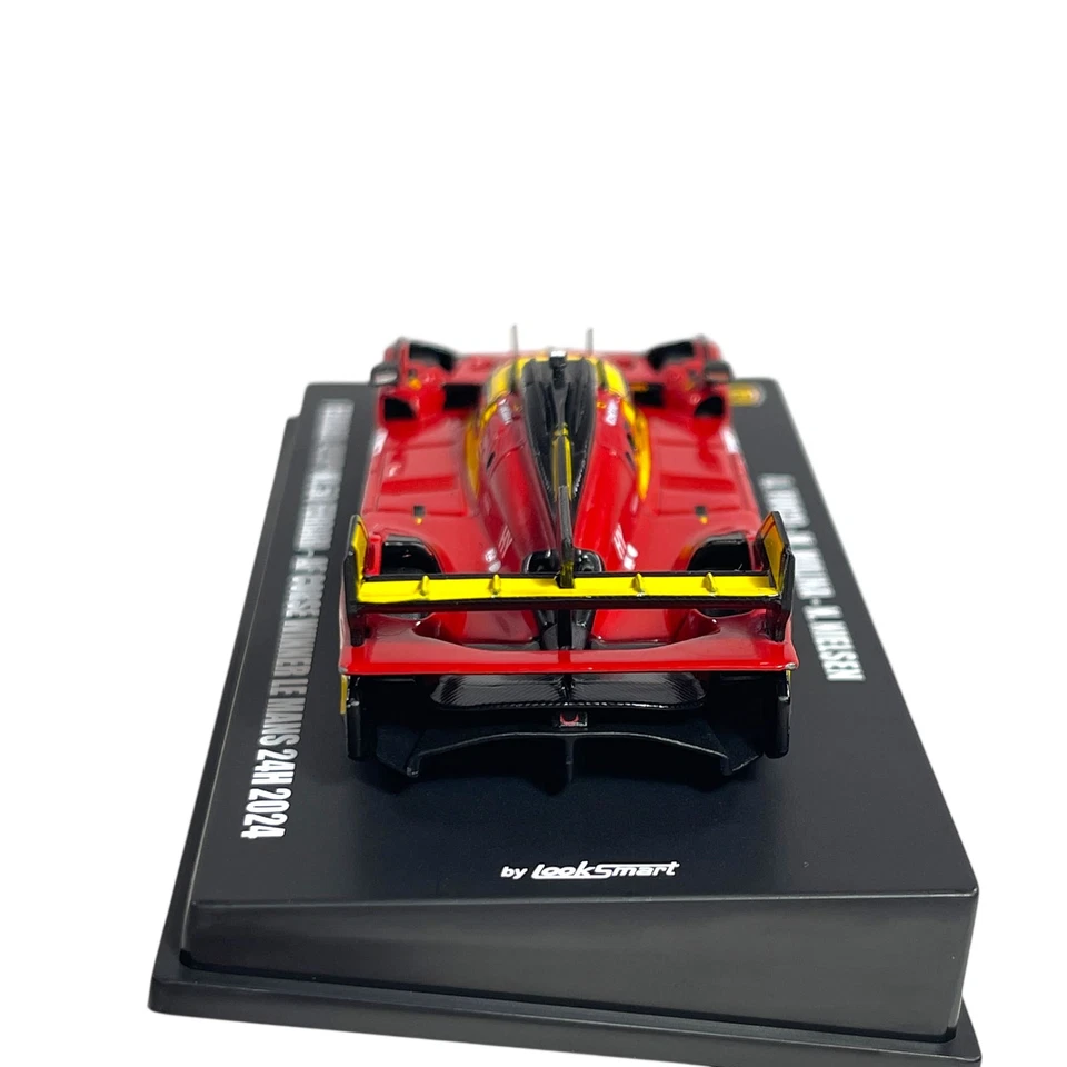 Modellino Auto Looksmart 1/64 Ferrari 499P Fuoco-Molina-Nielsen #50 Winner Le... - Immagine 4 di 4