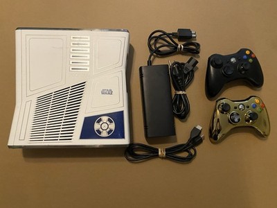 Microsoft Xbox 360 Star Wars R2-D2 Limited Edition Slim Console 320GB HD Bundle