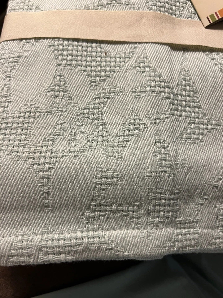 Manta para bebé Summer Infant Inc jacquard de algodón orgánico verde pálido hermosa Unise Foto 2 de 4