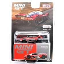 MINI GT Aston Martin Valkyrie Hyper Red MiJo Collectible 15+