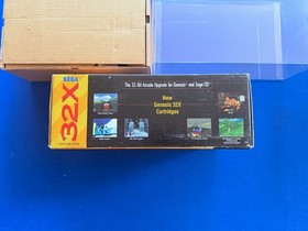 Sega 32x Genesis Console 100% CIB Complete Console System + WWF The Arcade Game