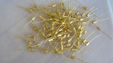 ONE LOT OF 100 MIXED REF NOS MOTOROLA ZENER DIODE GOLD PLATED
