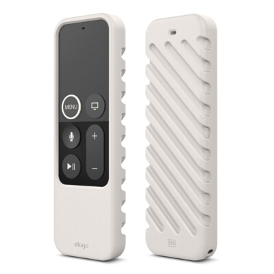 Apple TV Remote Case - elago  R3 Protective Case for 4K / 4th Generation [White]