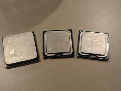 3x CPU AMD Athlon 64x2, Intel Pentium 920, Intel Core 2 Duo 6600
