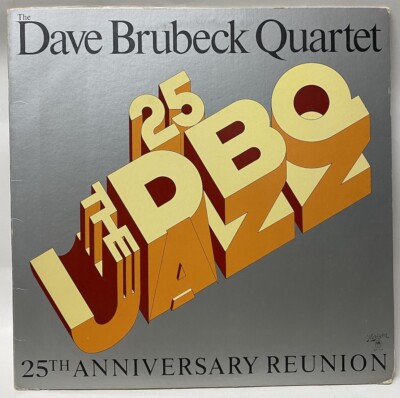 The Dave Brubeck Quartet - 25th Anniversary Reunion (LP, Vinyl, Gat) 1976
