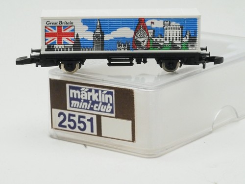 2551 Marklin Escala Z Märklin Bandera Serie GRAN BRETAÑA Edición Especial  | Condition: New