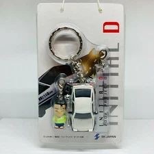 SK Japan Initial D Twin Battle Figure Keychain Bunta Fujiwara & Trueno AE86 