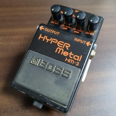 BOSS HM-3 Hyper Metal Distortion Guitar effects Pedal PSA In Work