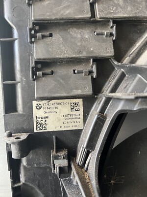 BMW 5 F10 520 D Radiator Cooling Difusser Fan 2.0 Diesel 135kw 