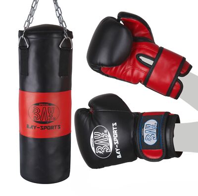 BAY  BOXSET für Kinder 8 Kilo gefüllt Box-Set Sandsack Boxsack + Boxhandschuhe