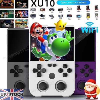 XU10 RK3326S Handheld Game Player LCD HD Retro Spiel Maschinenspielzeug 10.000+ Spiele