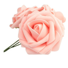 1-200 Artificial Foam Roses Flowers Wedding Bride Bouquet Flowers Home Decor UK