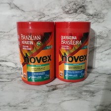 Lot 2 Novex Brazilian Keratin Deep Conditioning Hair Mask 35.3oz/1kg Plant Based
