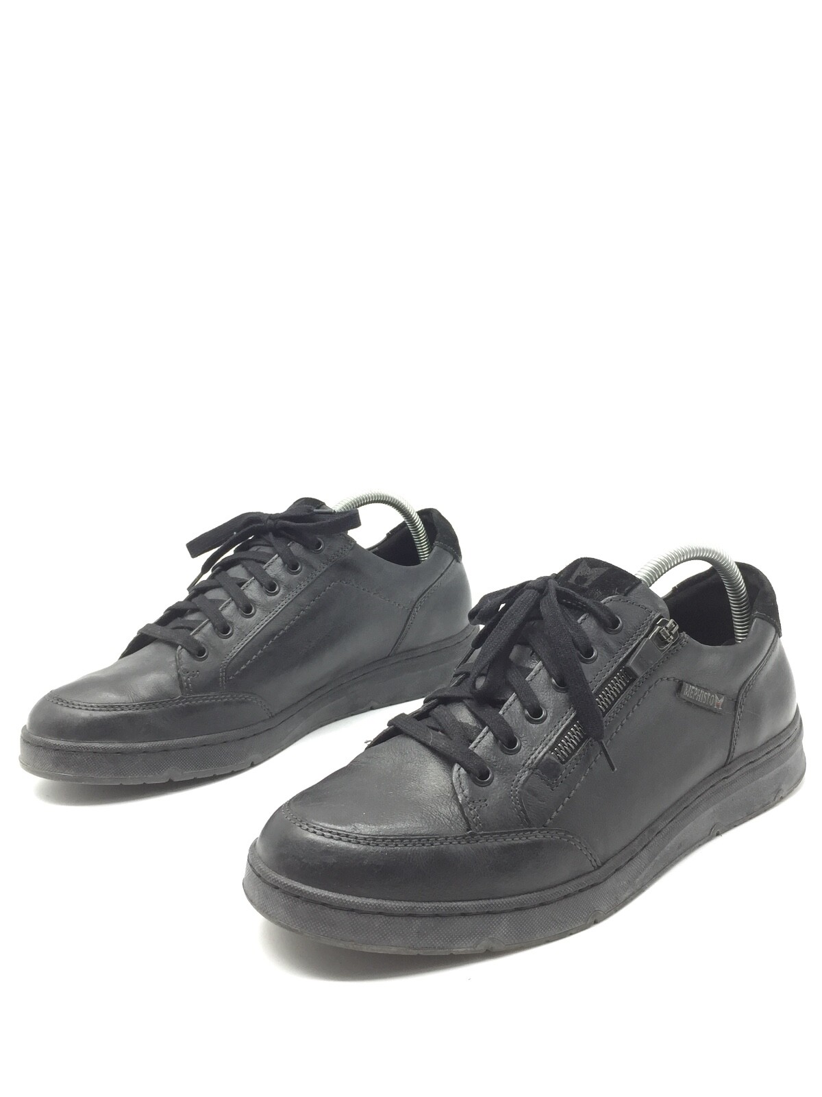 Mephisto Lisandro Zapato De Cuero Negro Para Hombres T.43 US.9,5 UK.9