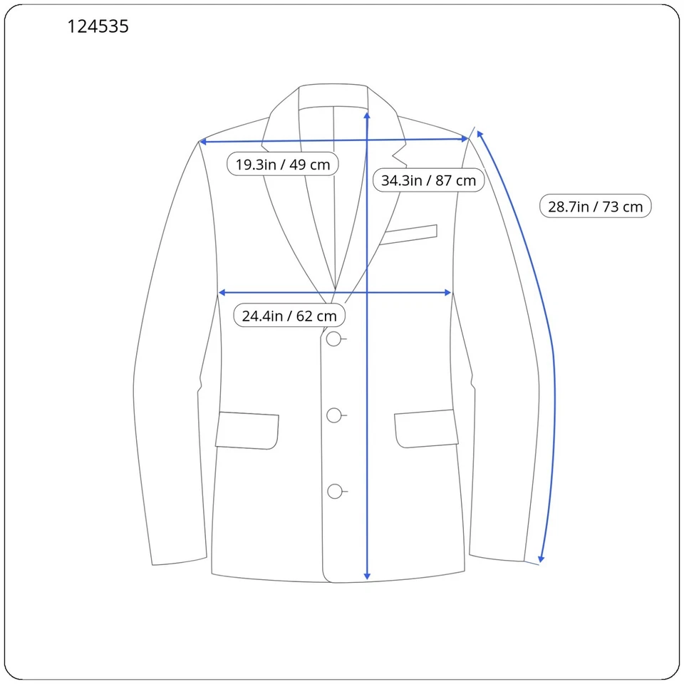 Suitsupply La Spalla Blazer Herren UK 50L Wollmischung Itravel Formal - Bild 3 von 4
