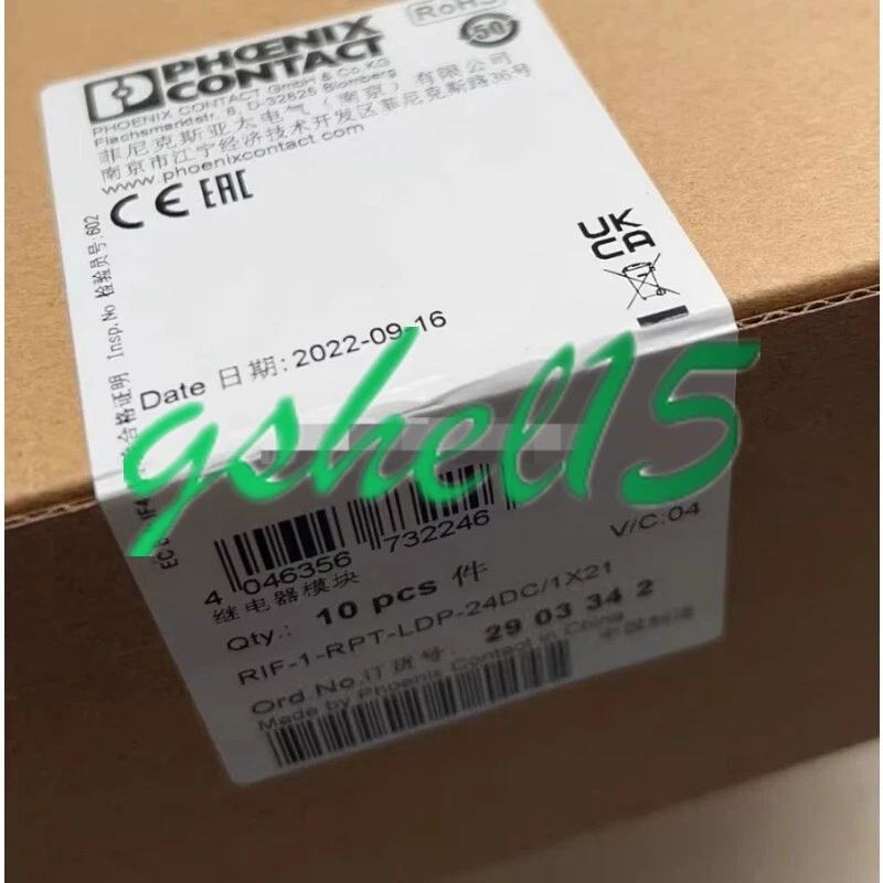 10PCS/Box NEW Phoenix RIF-1-RPT-LDP-24DC/1X21 2903342 Relay module #HJ - Image 4 of 4