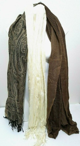 3-Pack Women's Scarves Assorted set of 3 Women's Scarfs B31
