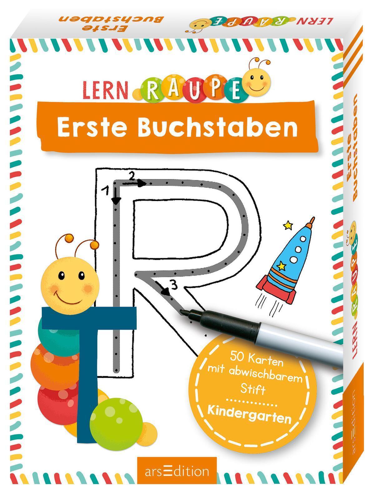Thumbnail - Lernraupe - Erste Buchstaben Angela Wiesner