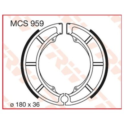 TRW / Lucas Bremsbacken MCS959 für Sachs Motorrad