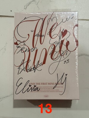 UNIS [WE UNIS] Debut Album REAL HAND SIGNED ALL MEMEBERS BRAND NEW