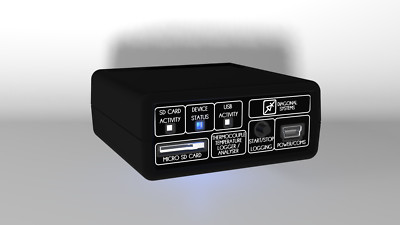 Thermoelement Temperaturlogger - 5 Typ-K Eingänge, Micro SD Karte, USB Anschluss