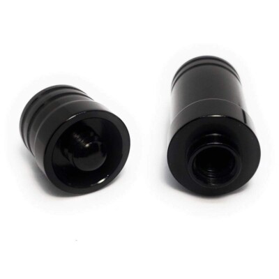 Black Aluminum Joint Protectors Uni-Loc for Lucasi/Predator Pool/Billiard Cues