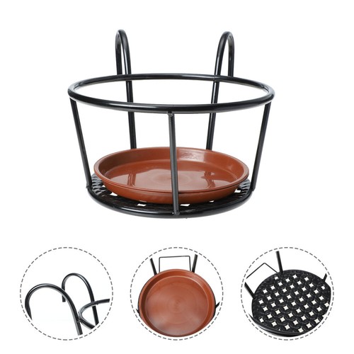 Fensterdekorationen Metallblume Aufhänger Für Blumentöpfe Eisen eBay